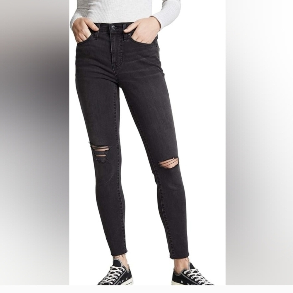 Madewell Charcoal Denim Jeans